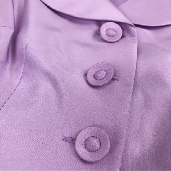 NWT Maggy London 100% silk jacket skirt suit - Picture 4 of 8